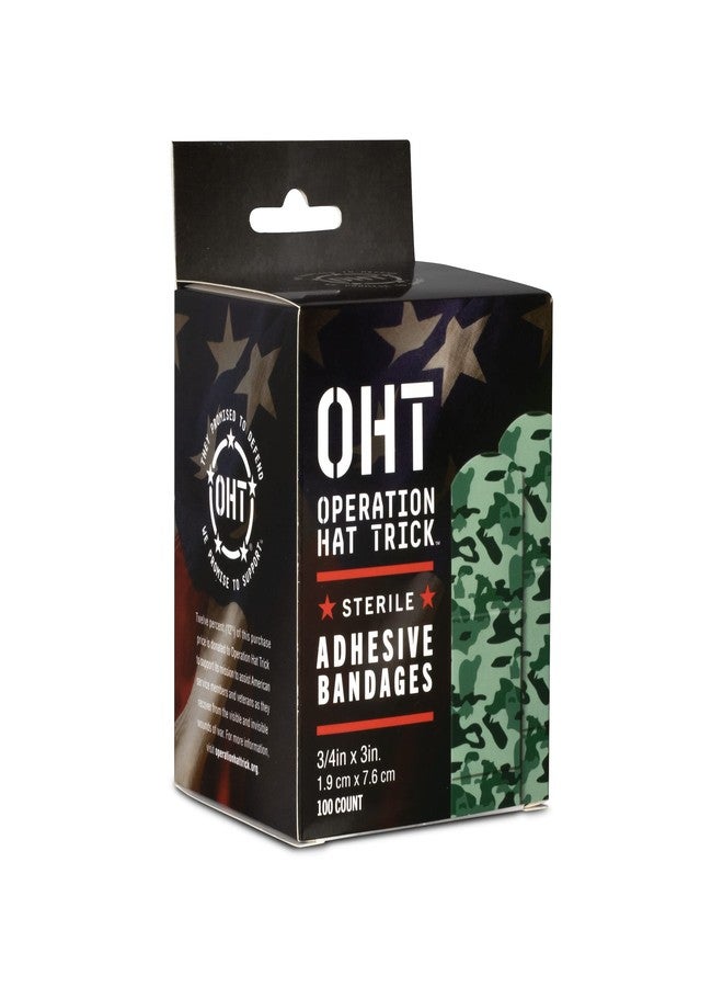 Dukal 1087755-BX Operation Hat Trick Adhesive Bandage, 3/4"x3", Pack of 100 - Image 3